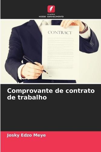 Comprovante de contrato de trabalho