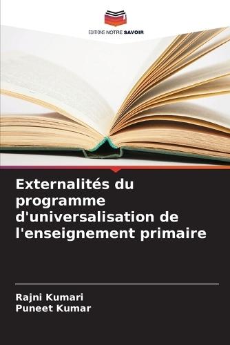 Externalités du programme d'universalisation de l'enseignement primaire