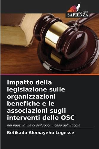 Impatto della legislazione sulle organizzazioni benefiche e le associazioni sugli interventi delle OSC