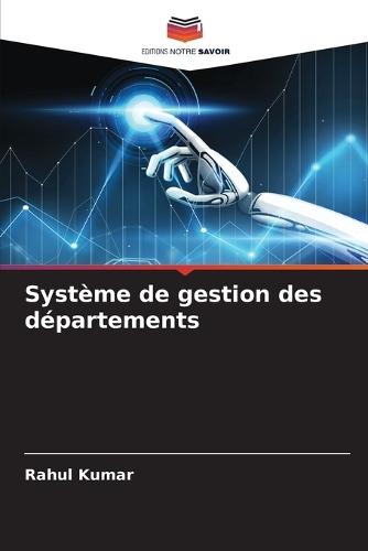 Système de gestion des départements