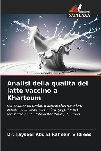 Analisi della qualità del latte vaccino a Khartoum