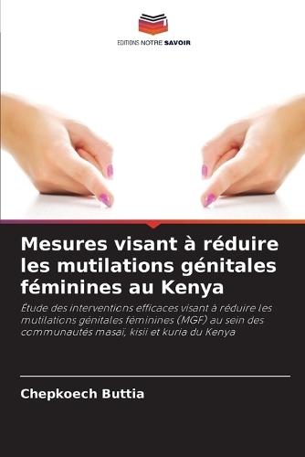 Mesures visant à réduire les mutilations génitales féminines au Kenya