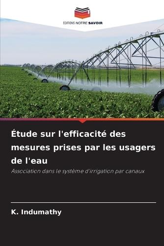 Étude sur l'efficacité des mesures prises par les usagers de l'eau