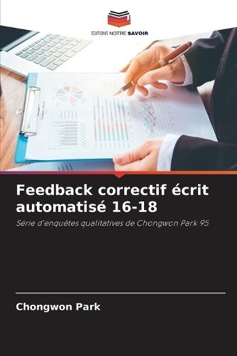 Feedback correctif écrit automatisé 16-18