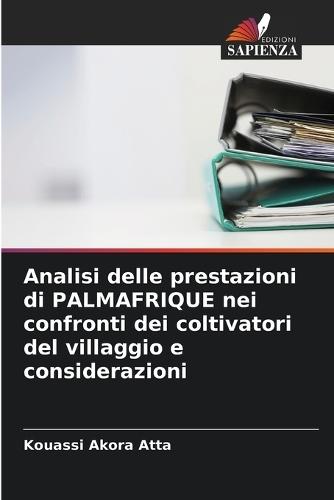 Analisi delle prestazioni di PALMAFRIQUE nei confronti dei coltivatori del villaggio e considerazioni