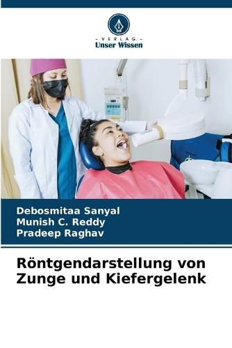 Röntgendarstellung von Zunge und Kiefergelenk