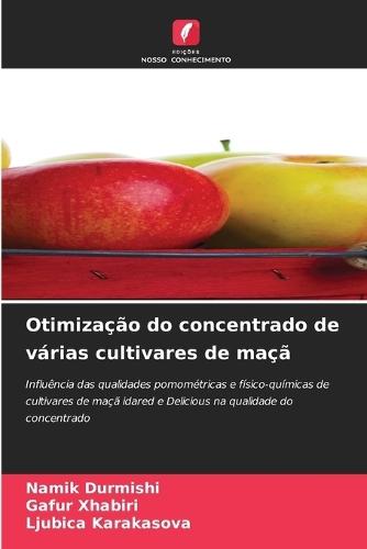 Otimização do concentrado de várias cultivares de maçã
