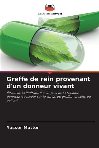 Greffe de rein provenant d'un donneur vivant