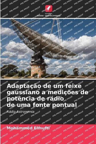Adaptação de um feixe gaussiano a medições de potência de rádio de uma fonte pontual