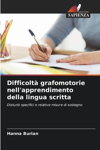 Difficoltà grafomotorie nell'apprendimento della lingua scritta