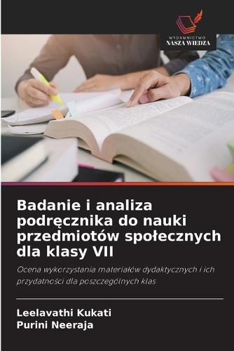 Badanie i analiza podręcznika do nauki przedmiotów spolecznych dla klasy VII