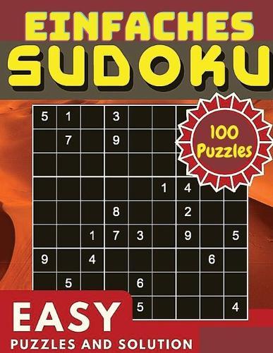 Einfaches Sudoku-Ratselbuch mit Loesungen - perfekt fur Anfanger