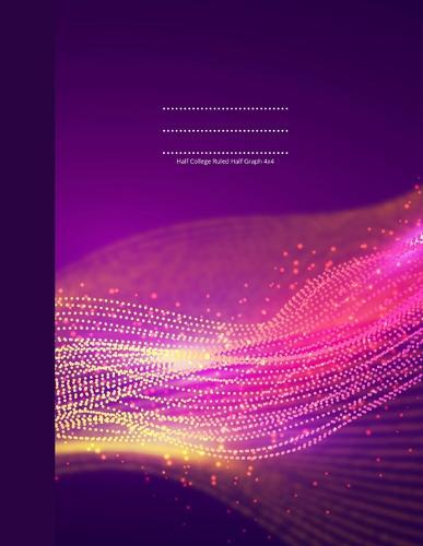 Half College Ruled Half Graph 4x4