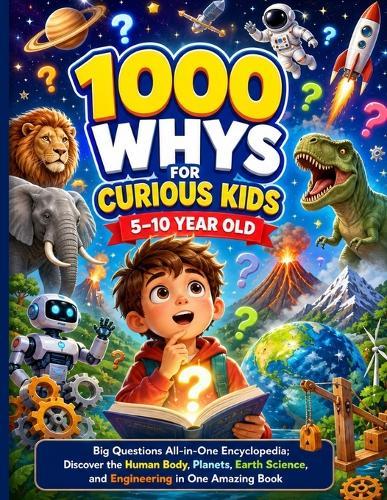 1000 Whys for Curious Kids 5-10 Year Old: Big Questions All-in-One Encyclopedia; Discover the Human Body, Planets, Earth Science, and Engineering in One Amazing Book