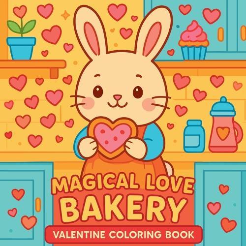Magical Love Bakery - Valentine Coloring Book