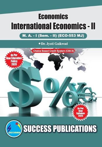 International Economcis -II, First Year, M.A, Sem-II-English