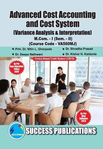 Variance Analysis & Interpretation, First Year, M.Com, Sem-II-English