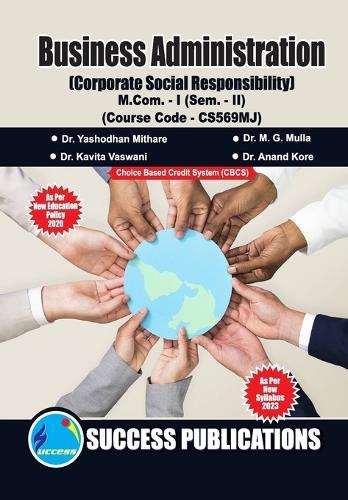 Corproate Social Responsibility, First Year, M.Com, Sem-II-English