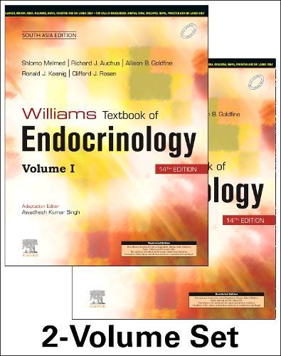 Williams Textbook of Endocrinology, 14 Edition: South Asia Edition, 2 Vol SET