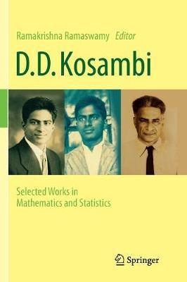 D.D. Kosambi: Selected Works in Mathematics and Statistics