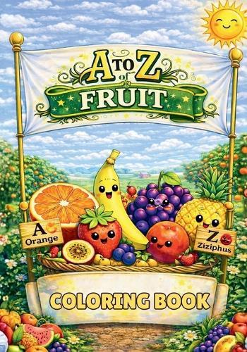 A to Z of Fruit Coloring Book: Discover and Color Yummy Fruits from Around the World
