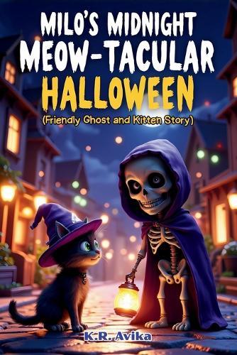 Milo's Midnight Meow-tacular Halloween: Friendly Ghost and Kitten Story A Fun Picture Book for Kids Ages 3-5 with Coloring Pages, Silly Jokes, Tongue Twisters, and More