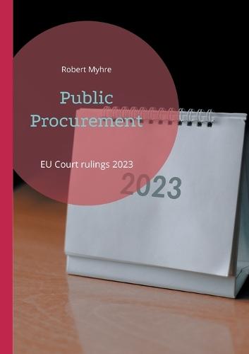 Public Procurement: EU Court rulings 2023