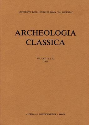 Archeologia Classica 2011 Vol62, NS 1
