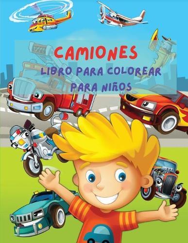 Camiones Libro Para Colorear Para ninos