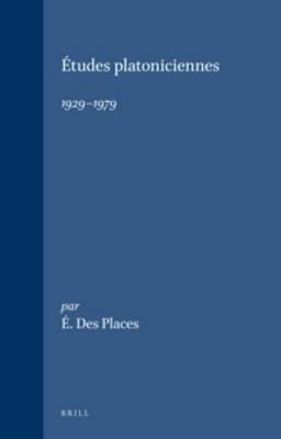 Études platoniciennes, 1929-1979