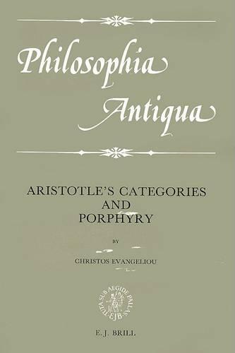 Aristotle's Categories and Porphyry