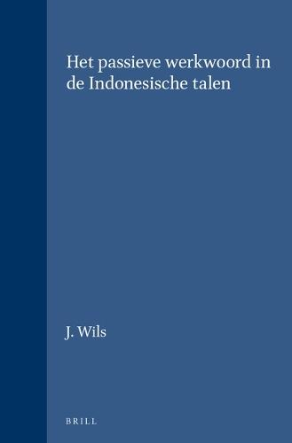 Het passieve werkwoord in de Indonesische talen