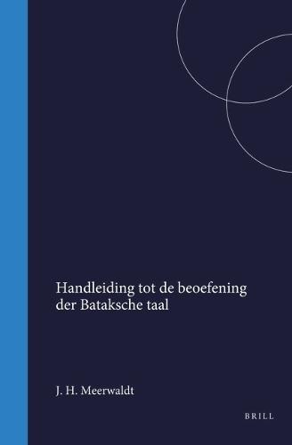 Handleiding tot de beoefening der Bataksche taal