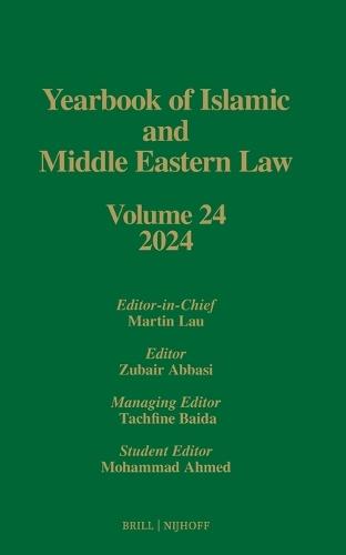 Yearbook of Islamic and Middle Eastern Law, Volume 24 (2024)