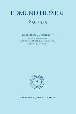 1859-1959. Recueil commémoratif publié á l'occasion du centenaire de la naissance du philosophe