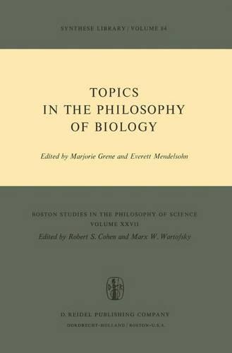 Topics in the Philosophy of Biology