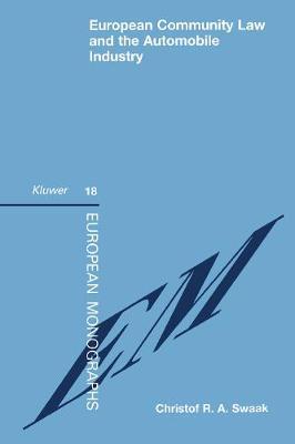 European Community Law and the Automobile Industry