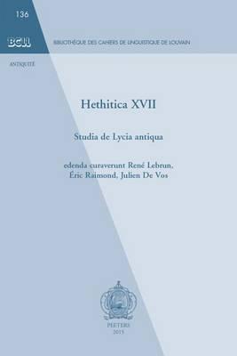 Hethitica XVII: Studia de Lycia antiqua
