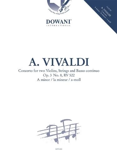 Concerto a-minor Op.3 No.8 RV 522: 2 Violins-Strings-Bc for Violin and Piano