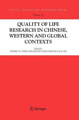 Quality-of-Life Research in Chinese, Western and Global Contexts