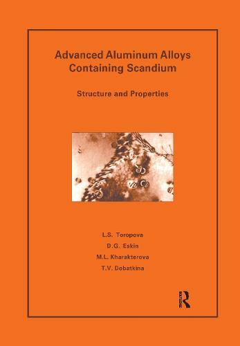 Advanced Aluminum Alloys Containing Scandium: Structure and Properties