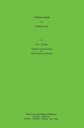 Introduction to Roman Law