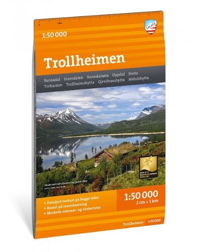 Trollheimen Hiking Map