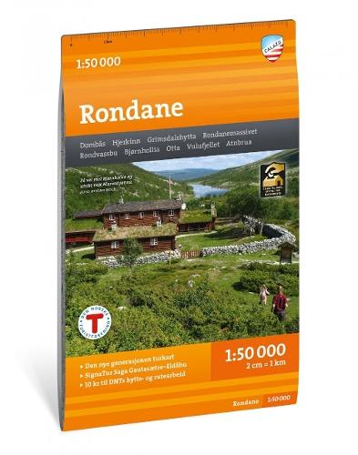 Rondane Hiking Map