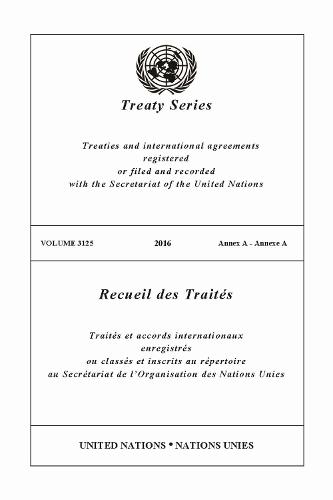 Treaty Series 3125 (English/French Edition)