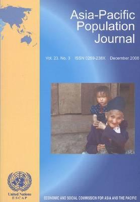 Asia-Pacific Population Journal: December 2008