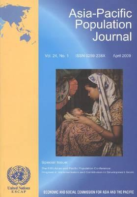 Asia Pacific Population Journal April 2009