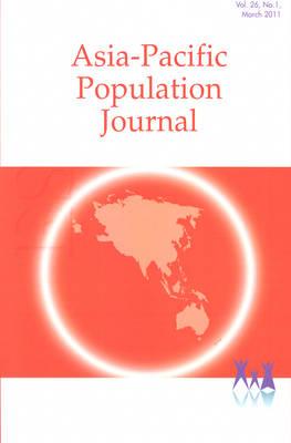 Asia-Pacific Population Journal, 2011, Volume 26, Part 1