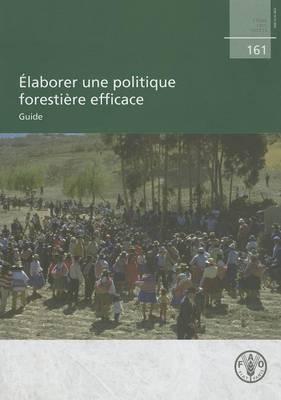 Elaborer une politique forestiere efficace: Guide