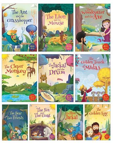 Illustrated Moral Stories (Collection of 10 Books)
